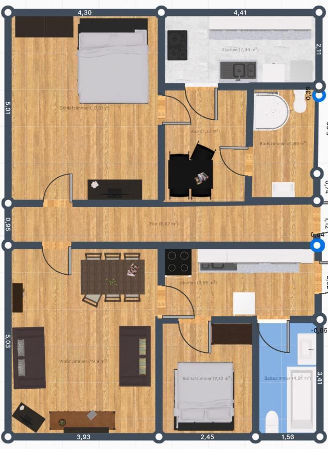 "Casa20200" 2 X Apartments Je 150Qm Fuer Business, Familien, Gruppen, Handwerker 15Min Von Berlin, Erdbeerhof, Outlet B5, 5Min Vom See Falkensee !! 2 Apartment Each 150Qm For Business , Families 15Min From Berlin!! 외부 사진